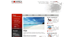 Desktop Screenshot of monarex.sk